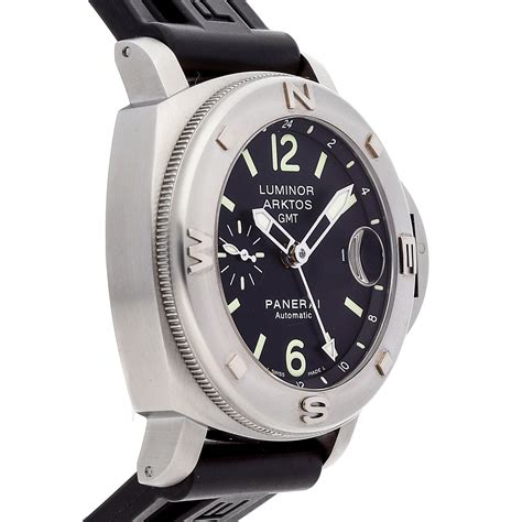 panerai luminor arktos gmt price|Panerai Luminor Submersible Arktos GMT PAM186 Price Chart.